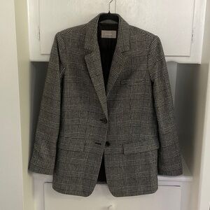 Everlane Houndstooth Wool Blazer SZ 2 nwot